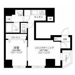 コスモリード入谷の物件間取画像